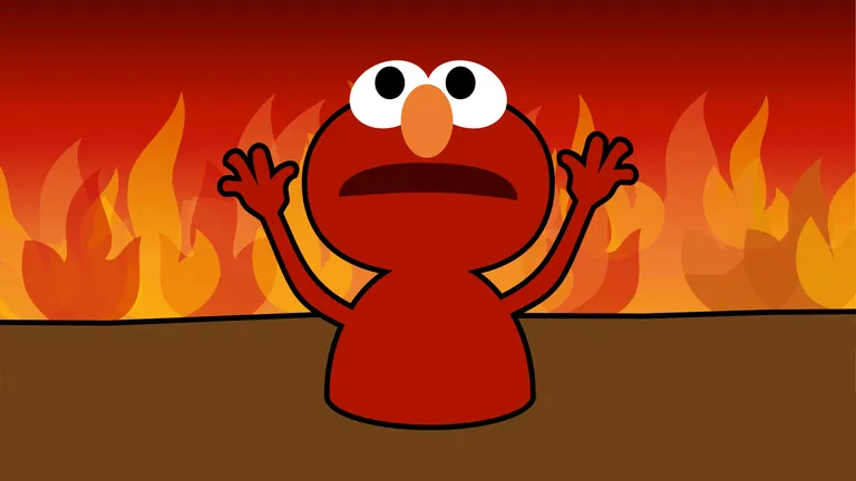 Elmo rise meme