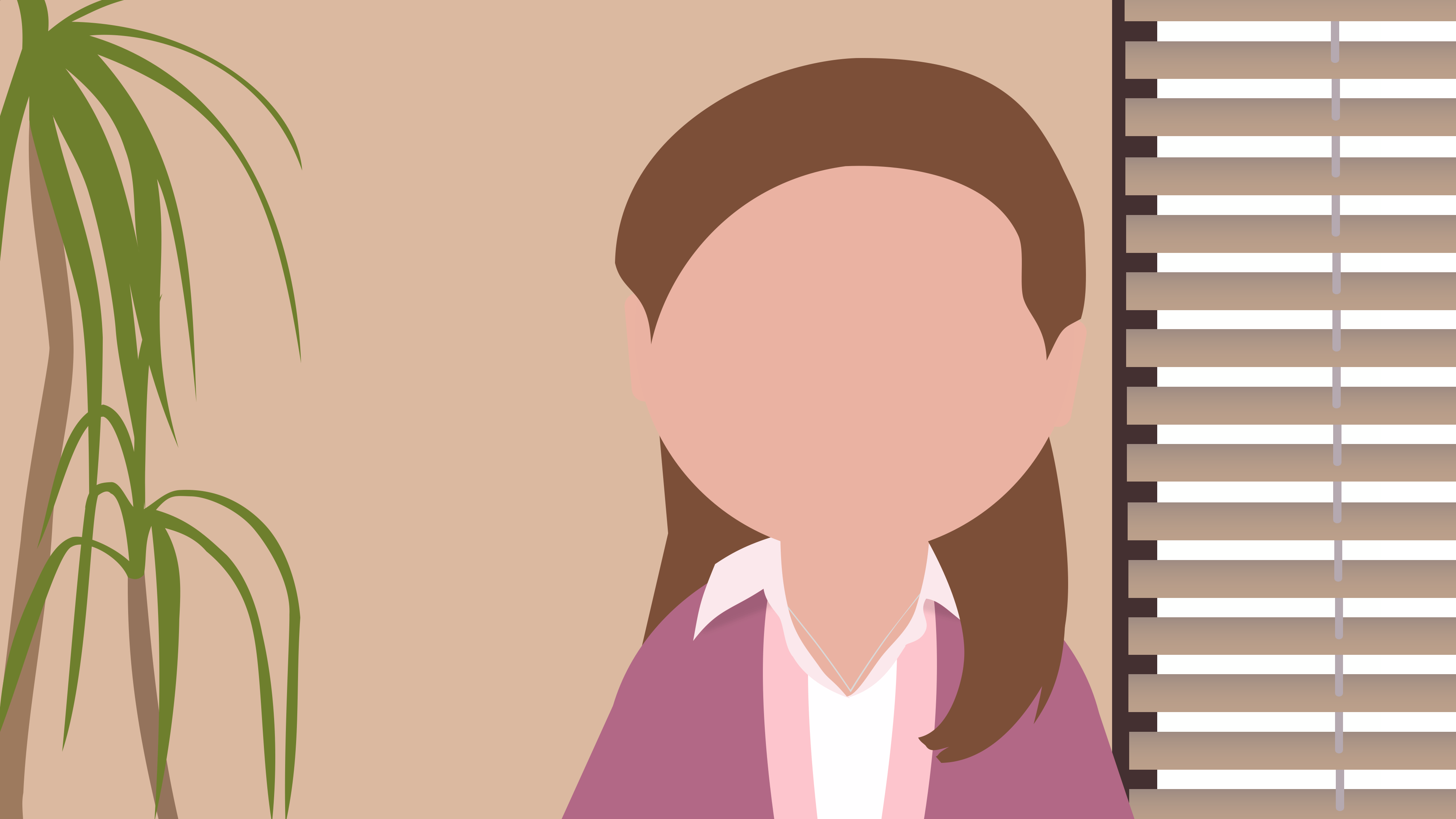 Pam Beesly, in the “They’re the same picture” scene