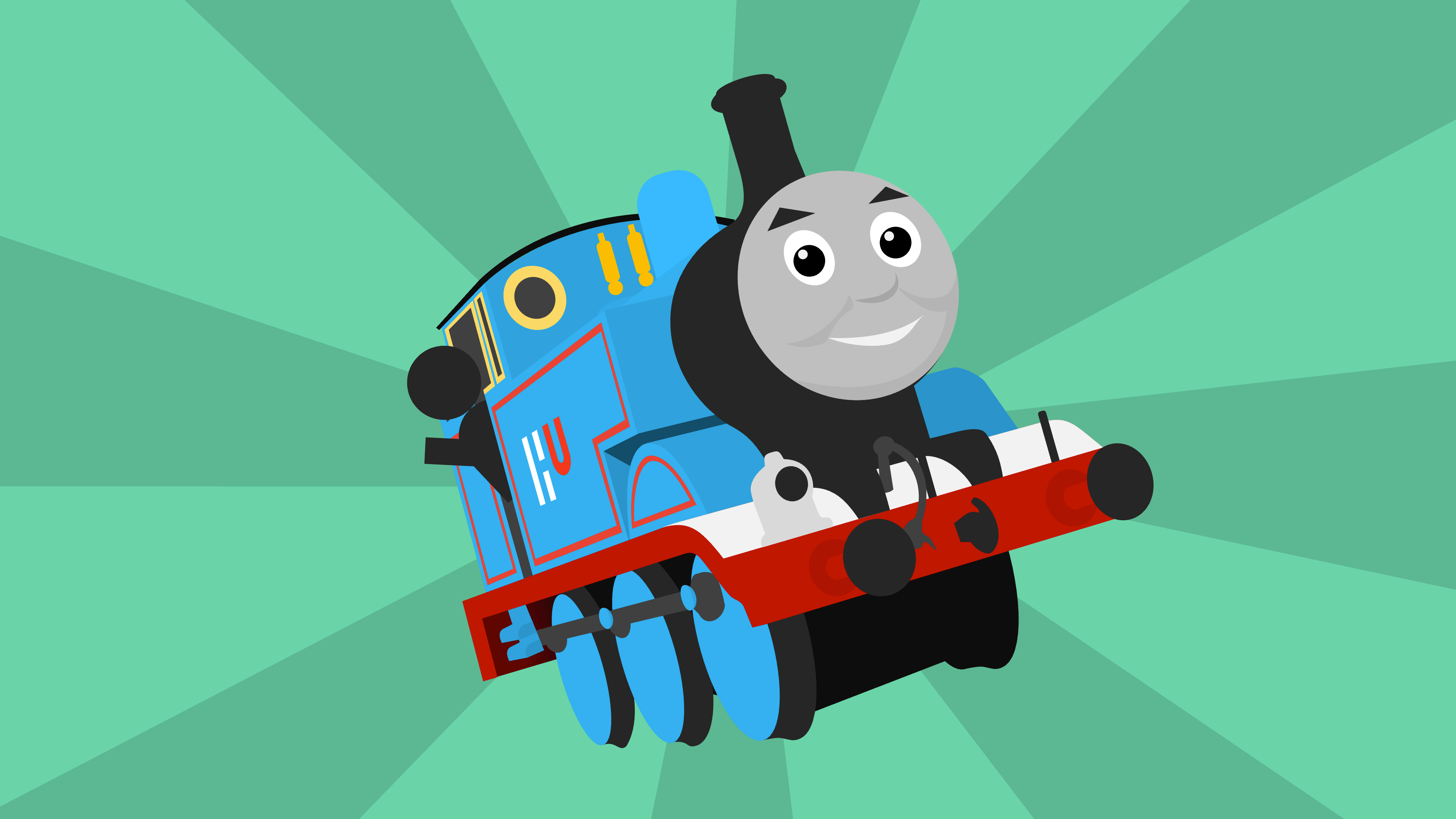 Thomas de stoomlocomotief